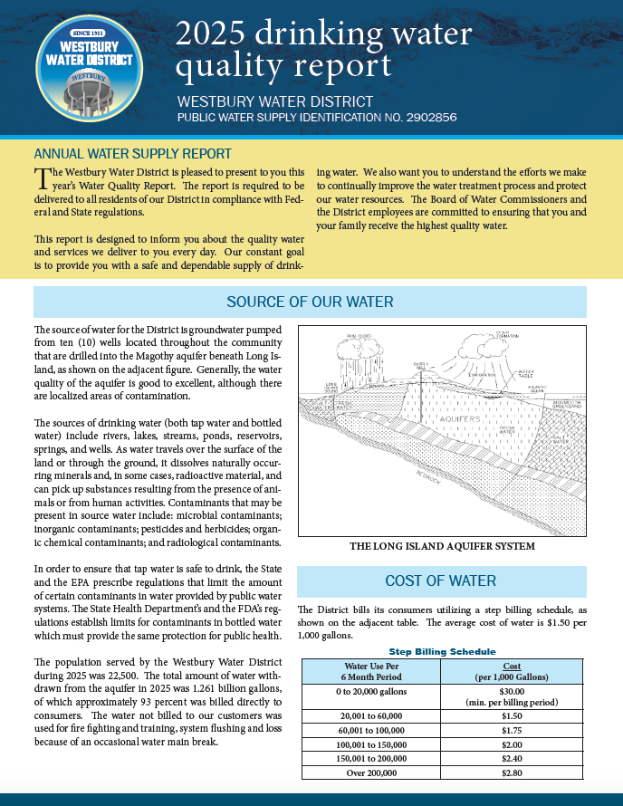 2025 Water Quality Report
